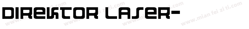 Direktor Laser字体转换